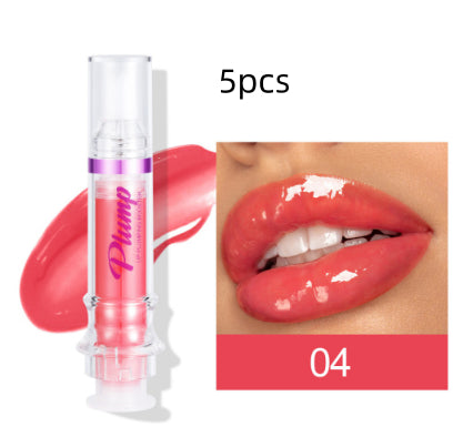 New Tube Lip Rich Lip Color Slightly Spicy Lip Honey Lip Glass Mirror Face Lip Mirror Liquid Lipstick