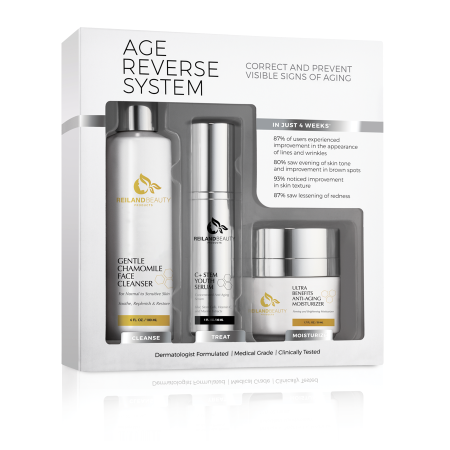 Reiland Advanced Age Reverse System – Luxury Anti-Aging Skincare for Wrinkle Reduction