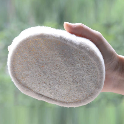 Natural Loofah Sponge Durable Healthy Massage Brush